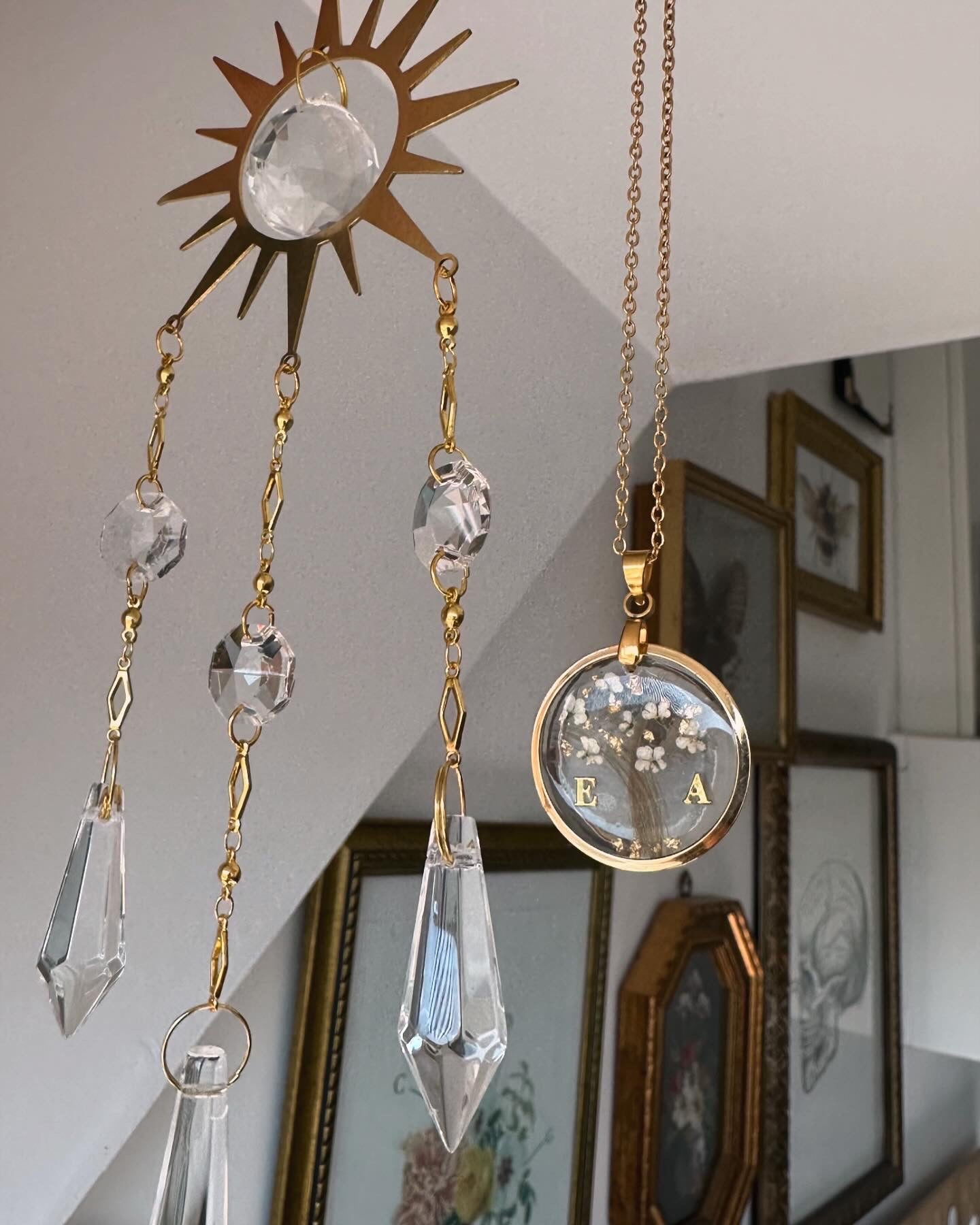ALBIZIA - Pendentif Arbre de vie (spécial mèche de cheveux)