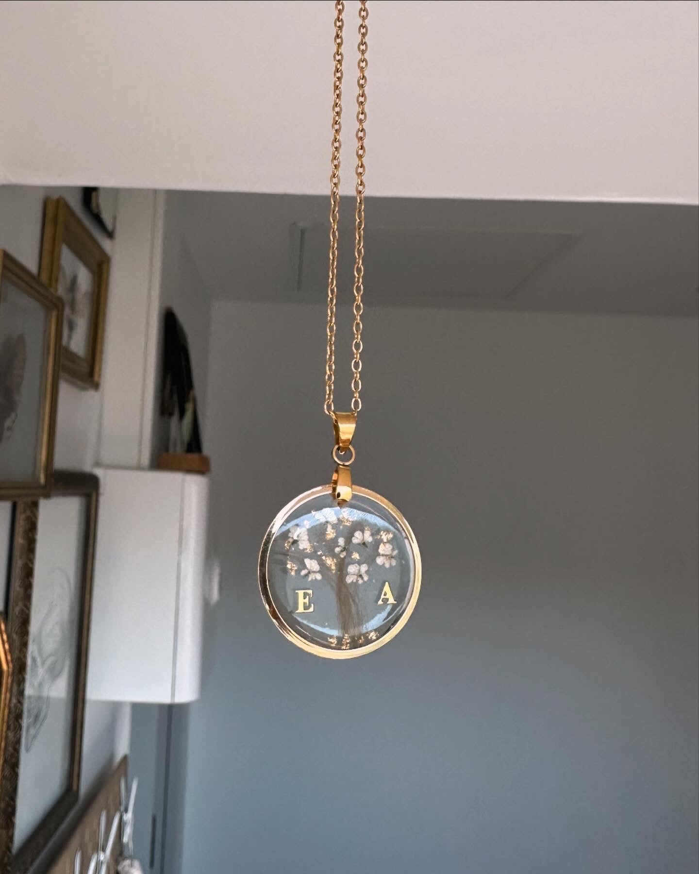 ALBIZIA - Pendentif Arbre de vie (spécial mèche de cheveux)