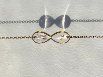AMARYLLIS- Bracelet avec le signe infini
