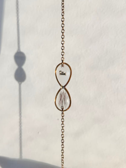 AMARYLLIS- Bracelet avec le signe infini