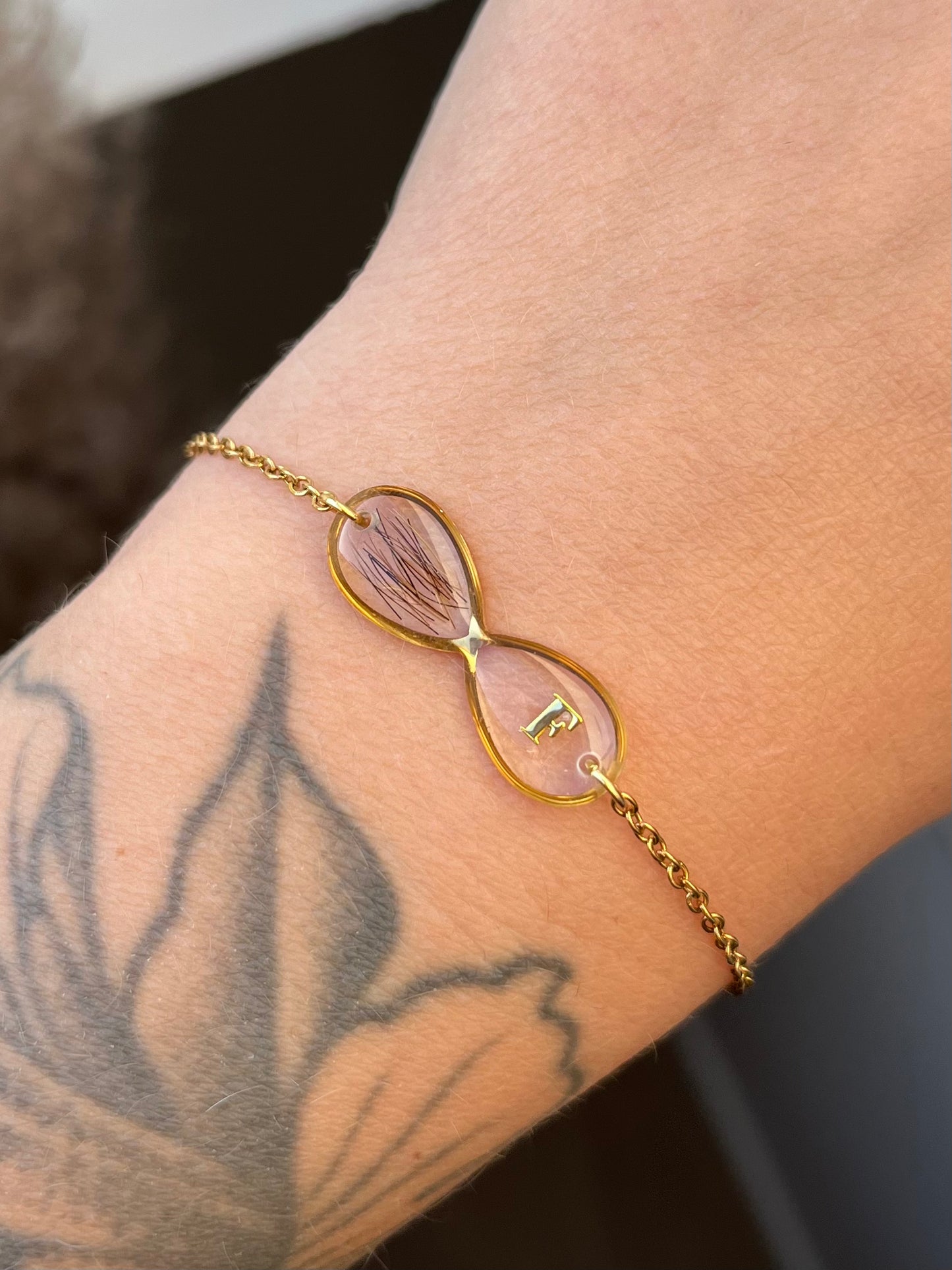 AMARYLLIS- Bracelet avec le signe infini