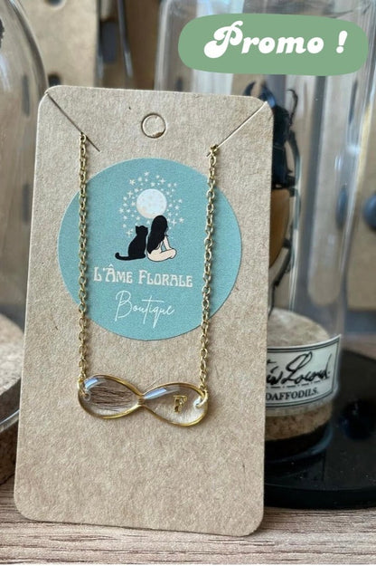 AMARYLLIS- Bracelet avec le signe infini