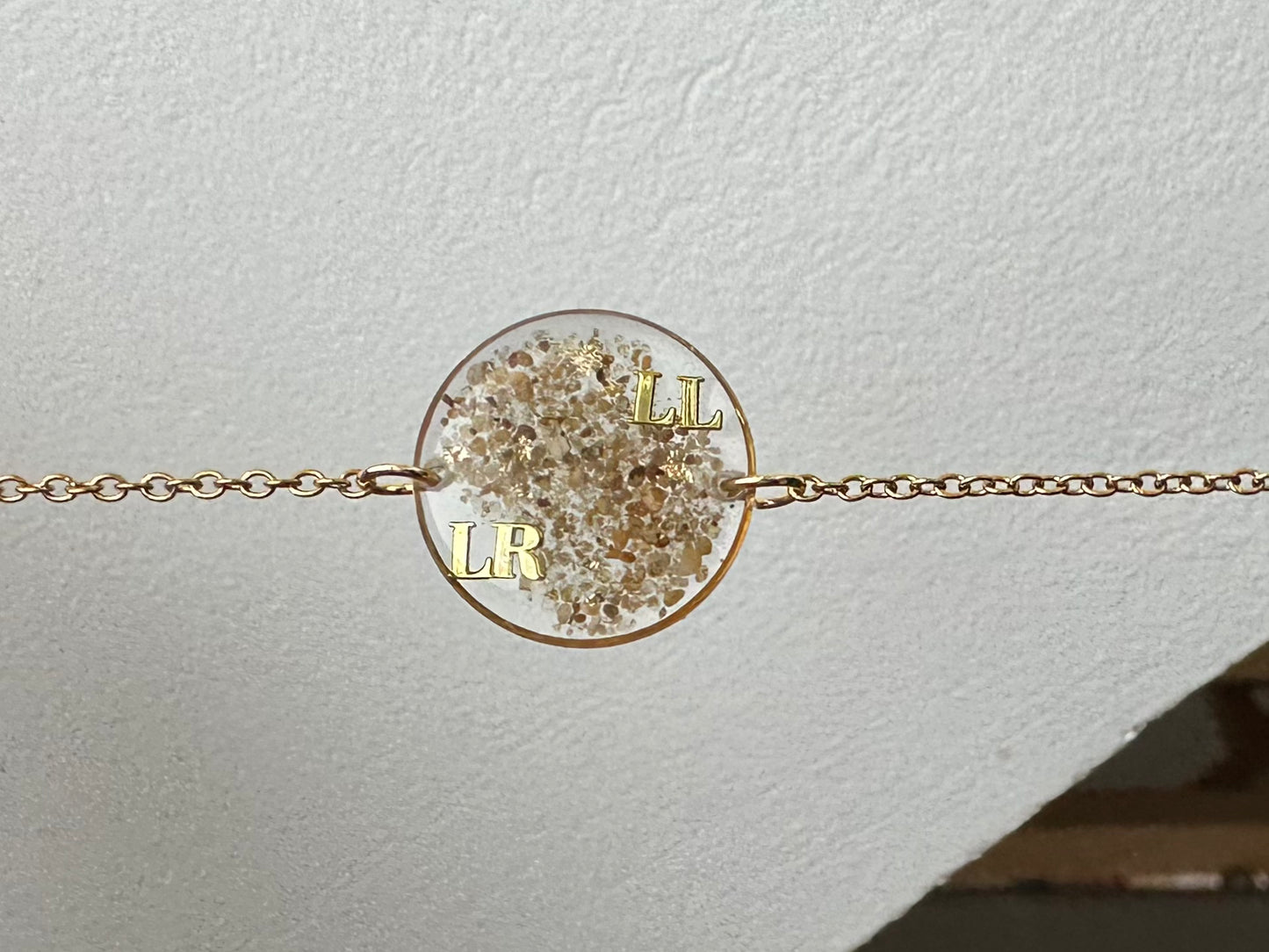 LILAS - Bracelet coeur ou rond (cheveux/poils)