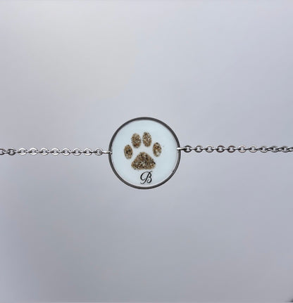 DAHLIA - Bracelet cœur ou rond (spécial cendres)